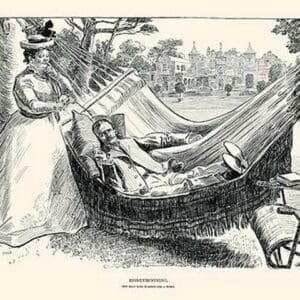 Honeymooning by Charles Dana Gibson - Art Print