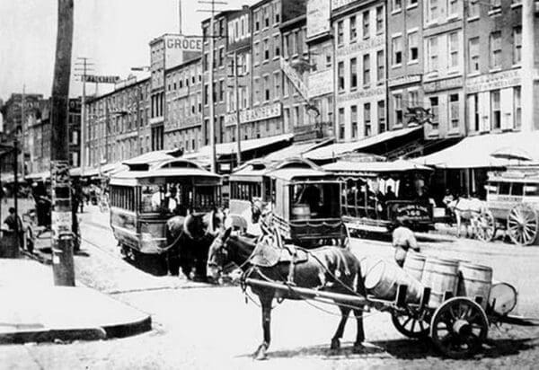 Horse Cart With Barrels