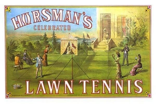 Horsman's Celebrated Lawn Tennis - Art Print