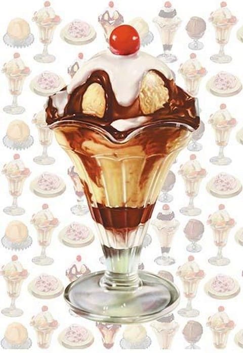 Hot Fudge Sundae - Art Print