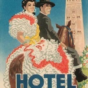 Hotel Madrid - Art Print