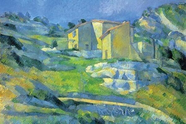 House in Provence by Paul Cezanne - Art Print