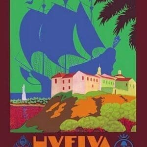 Huelva by Romero Diaz Jara - Art Print