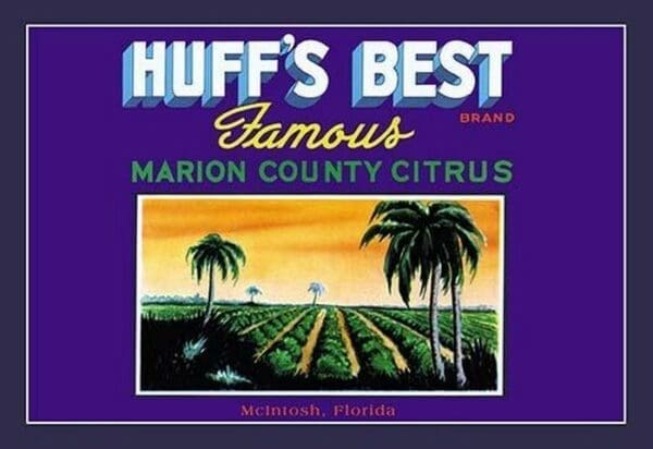 Huff's Best Brand - Art Print