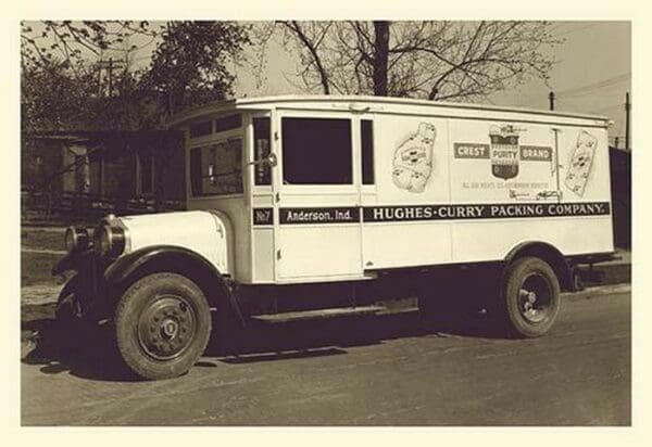 Hughes-Curry Packing Co. Truck - Art Print