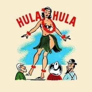 Hula Hula - Art Print