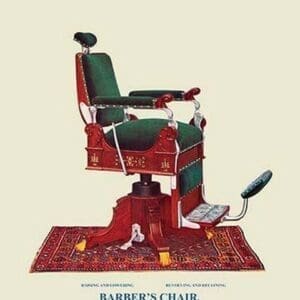 Hydraulic Barber's Chair #94 - Art Print