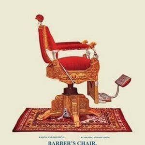 Hydraulic Barber's Chair #95 - Art Print