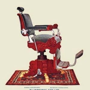 Hydraulic Barber's Chair #97 - Art Print