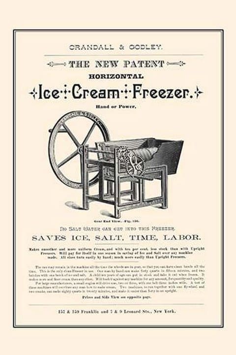 Ice Cream Freezer - Art Print