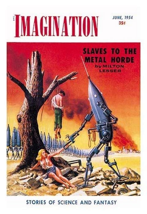 Imagination: Slaves to the Metal Horde - Art Print