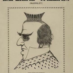 Imperial William (McKinley) the King of the Trusts by Manley - Art Print