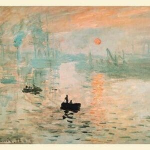 Impression Sunrise by Claude Monet - Art Print