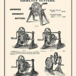 Improved Cocoanut Cutters - Art Print