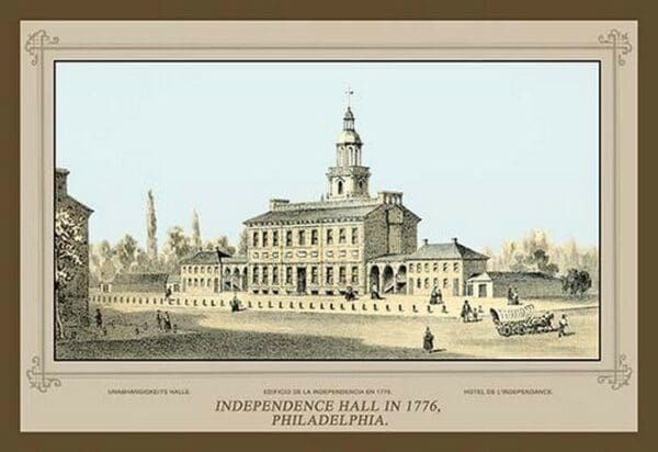 Independence Hall in 1776