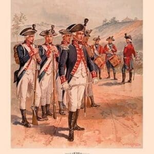 Infantry and Musicians by Henry Alexander Ogden - Art Print