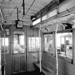 Inside a Cable Car - Art Print