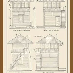 Interlocking Tower by L.V.L. - Art Print