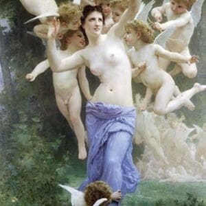 Invitation by William Bouguereau - Art Print