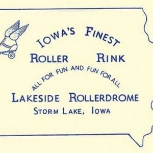 Iowa's Finest Roller Rink - Art Print