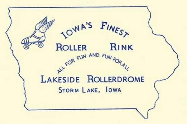 Iowa's Finest Roller Rink - Art Print