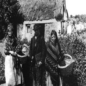 Irish Peasants - Art Print