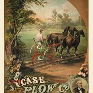 J.I. Case Plow Co. - Art Print