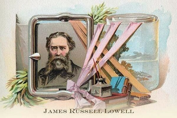 James Russell Lowell by Sweet Home Family Soap #2 - Art Print