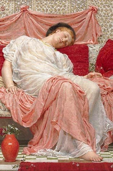 Jasmine by Albert Joseph Moore - Art Print