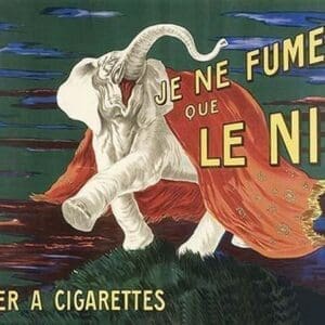 Je Ne Fume - Art Print