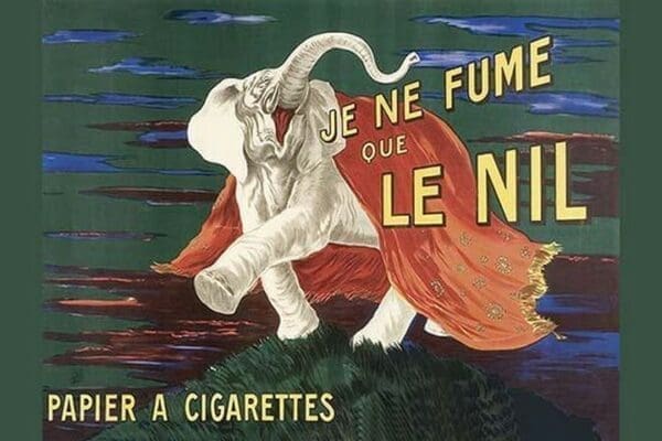 Je Ne Fume - Art Print