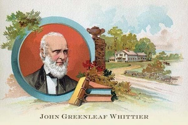 John Greenleaf Whittier by Sweet Home Family Soap #2 - Art Print