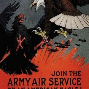 Join the Army Air Service: Be an American Eagle! by Charles Livingston Bull - Art Print