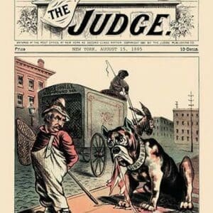 Judge: A Terror That He Doesn't Seem To Tackle - Art Print