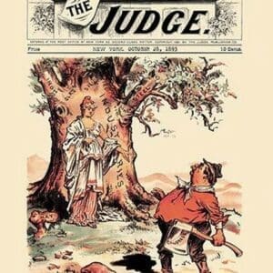 Judge: Columbia's Plea - Art Print