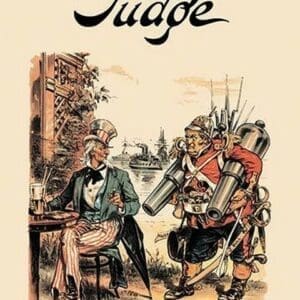 Judge: John Bull's Little 'Bluff' in the Fishery Controversy - Art Print