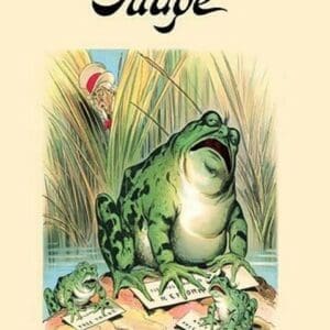 Judge Magazine: Croaking Again by Grant Hamilton - Art Print