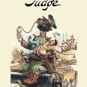 Judge: The Greedy Nurse by Bernhard Gillam - Art Print