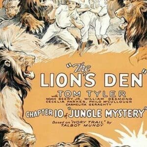 Jungle Mystery - The Lion's Den - Art Print