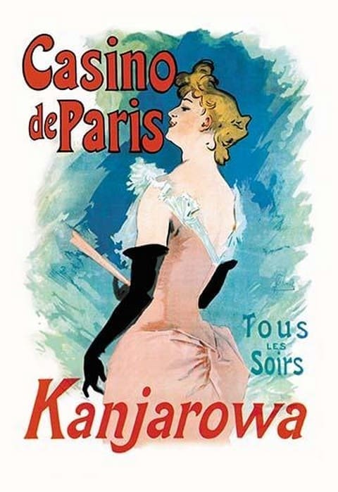 Kanjarowa: Casino de Paris by Jules Cheret - Art Print