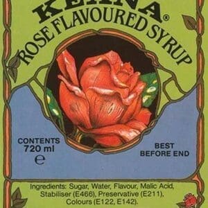 Keana Rose Flavoured Syrup - Art Print