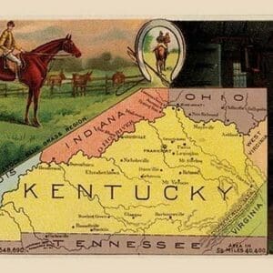 Kentucky by Arbuckle Brothers - Art Print