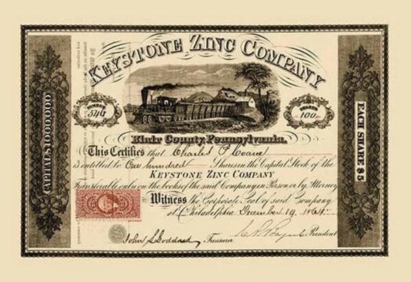 Keystone Zinc Company - Art Print