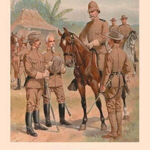 Khaki Field Uniform for Officers by Henry Alexander Ogden - Art Print