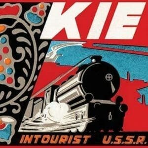 Kiev - Intourist U.S.S.R. by Nemuchin - Art Print