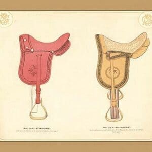 Kilgore Saddles - Art Print