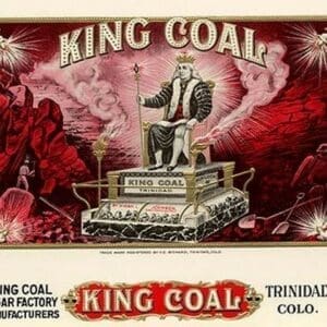 King Coal - Art Print