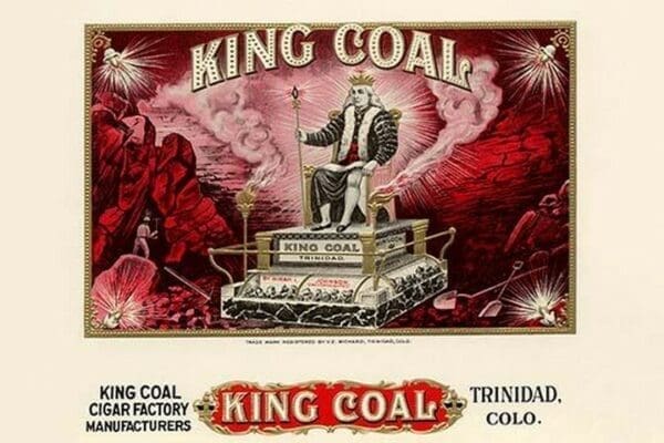 King Coal - Art Print