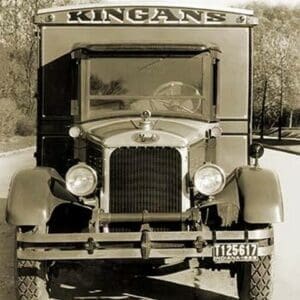 Kingan's Delivery Truck - Art Print