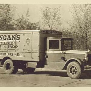 Kingan's Meat Truck #4 - Art Print